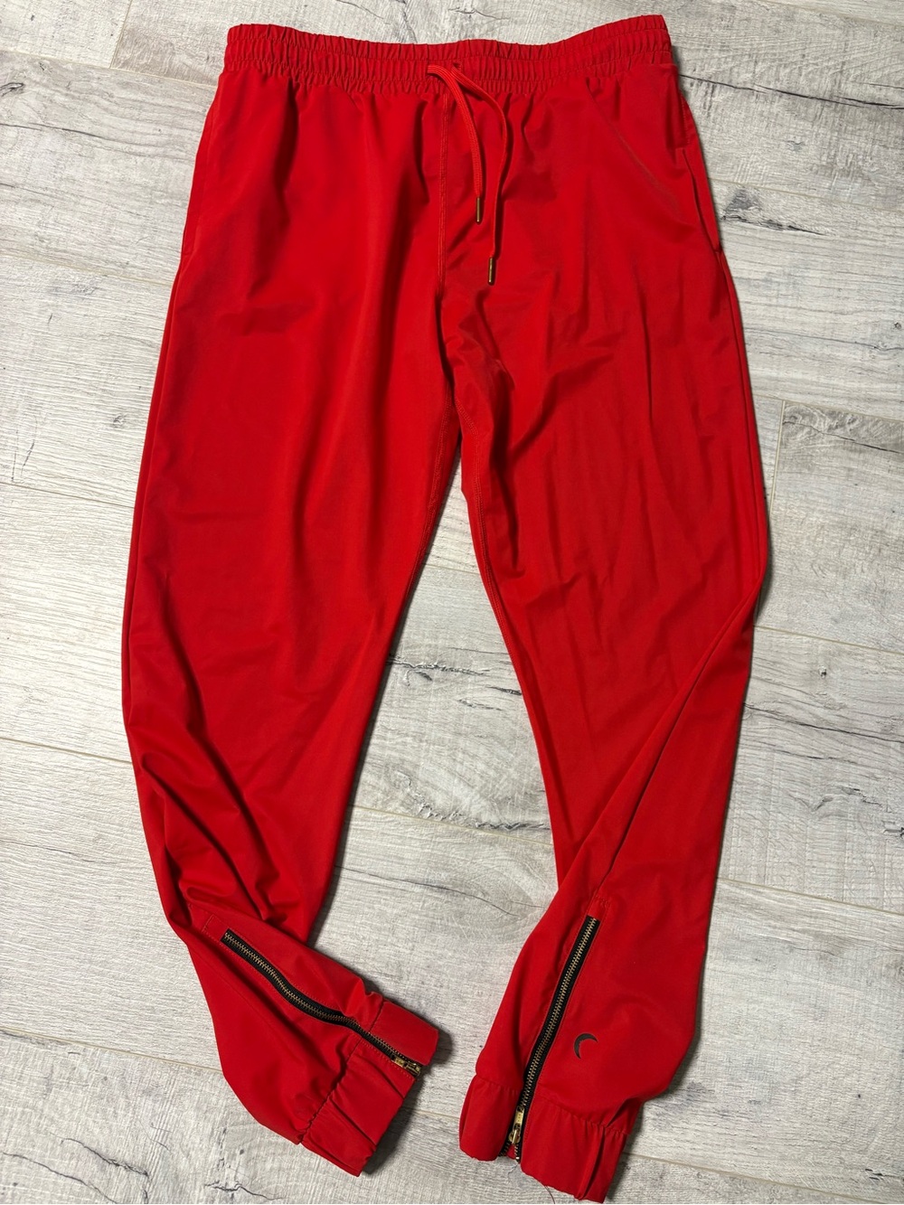 ZYIA Women’s Red Athletic Jogger Pants - Lightweight Performance